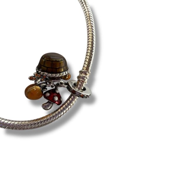 Autumn Harvest Basket S925 Sterling Silver Charm - Picture 6 of 9